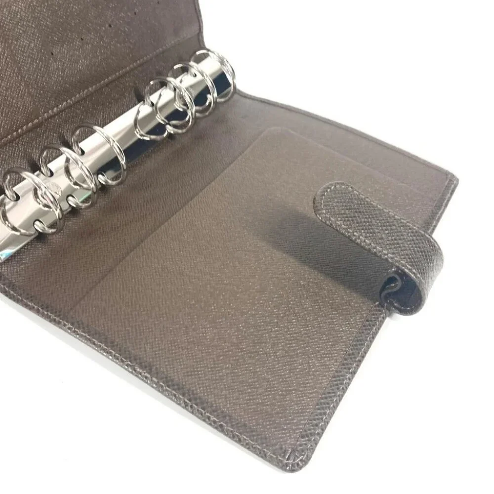 LOUIS VUITTON R20432 Taiga AgendaMM Stationery System Planner Notebook cover